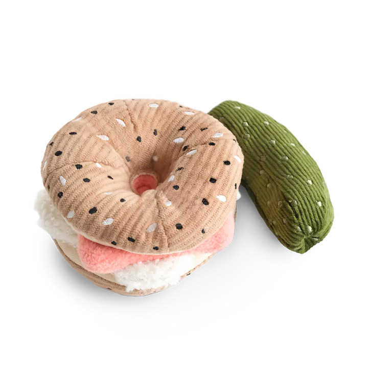 Bagel & Pickle Dog Toy