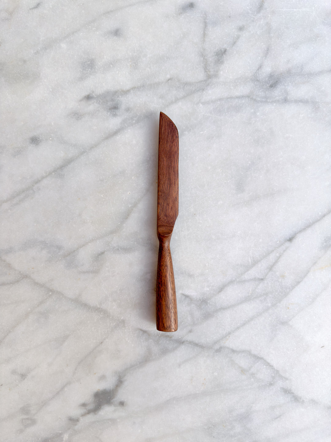 Modern Cheese Knife - Walnut