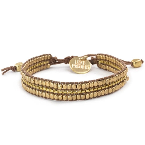 Beaded Bracelet - Gold