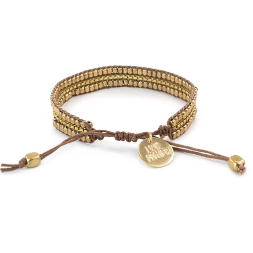 Beaded Bracelet - Gold