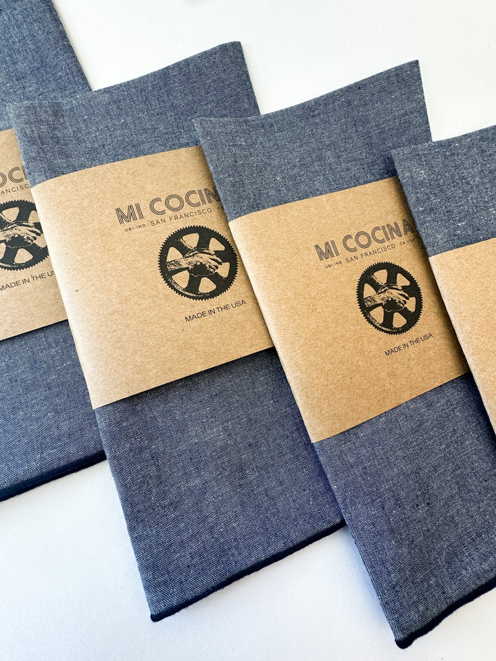 Chambray Denim Napkins