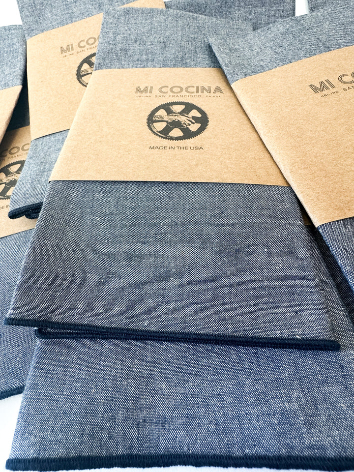 Chambray Denim Napkins