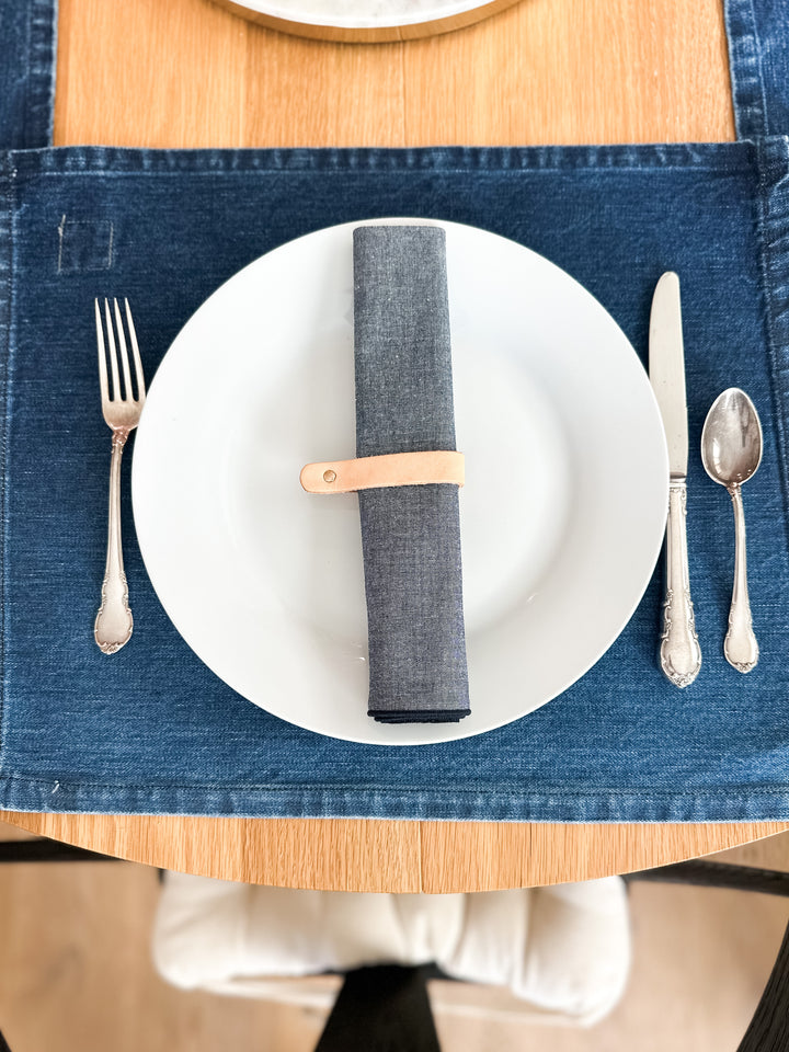 Chambray Denim Napkins