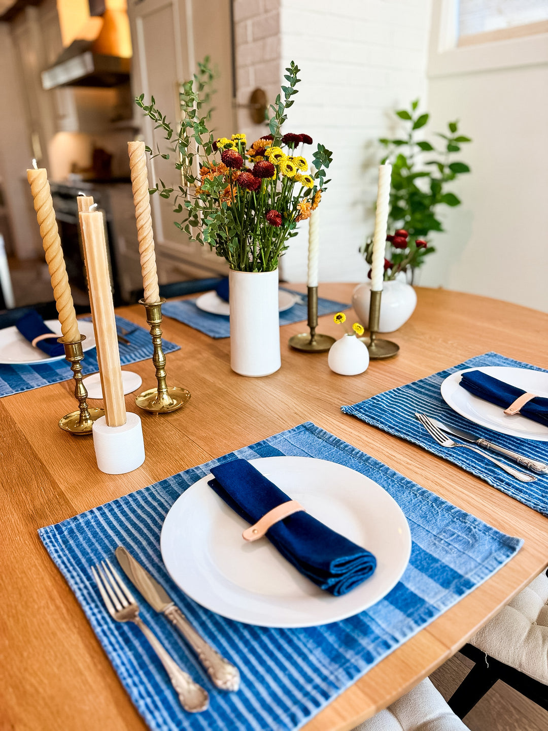 Denim Placemat - Stripe