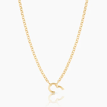 32" Vienna Rolo Charm Necklace