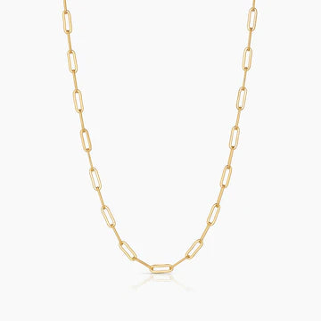 20-22" Finn Necklace - Thin Paperclip Necklace