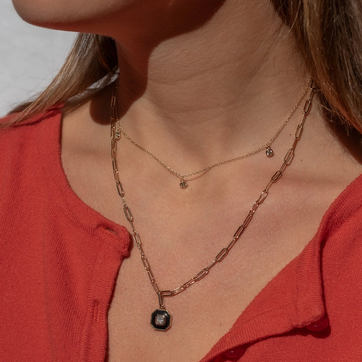 20-22" Finn Necklace - Thin Paperclip Necklace