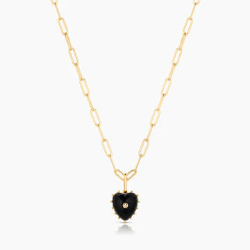 16-18" Isabel Onyx Necklace