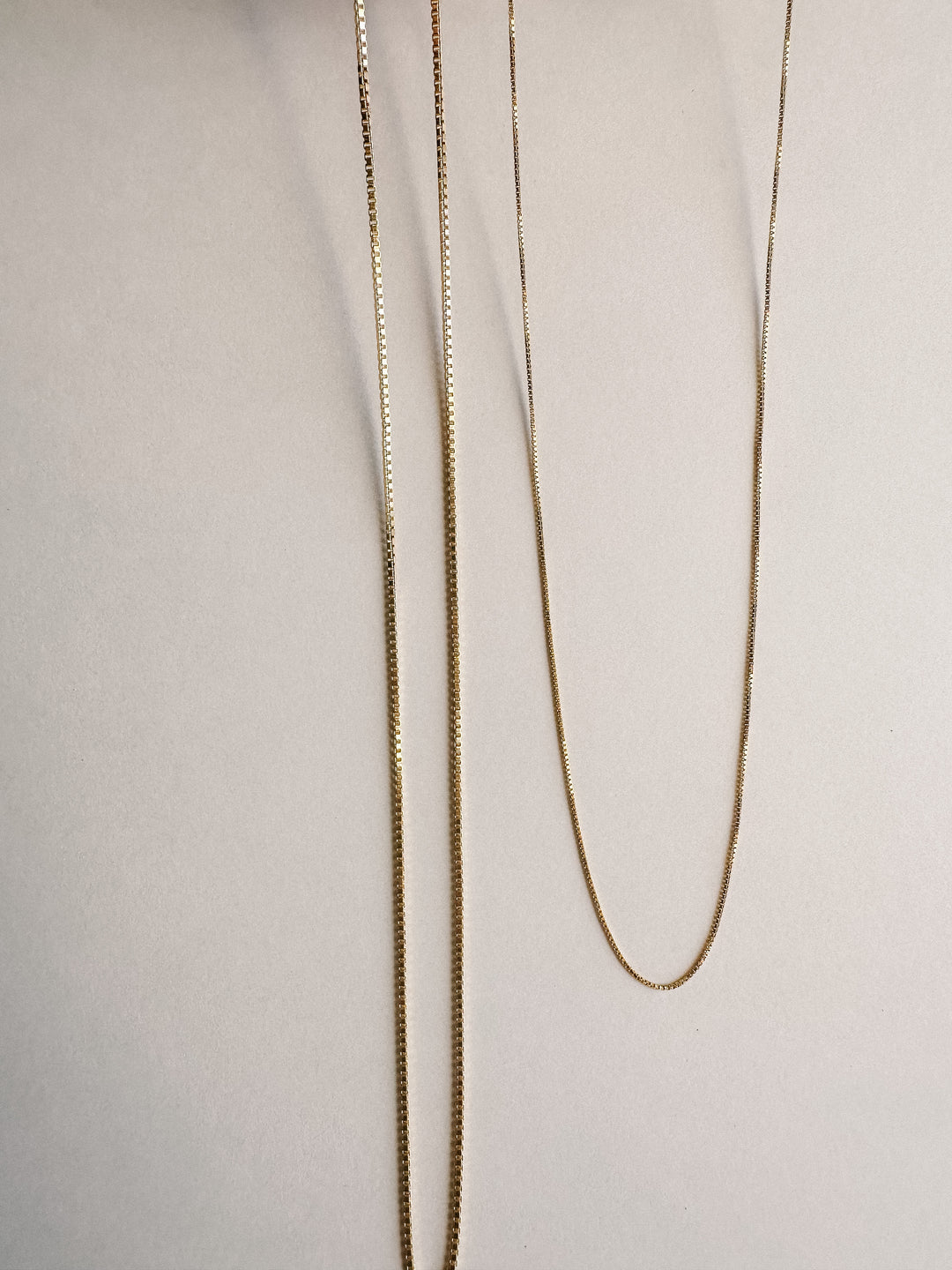 14K Gold Filled Box Chain - Thick