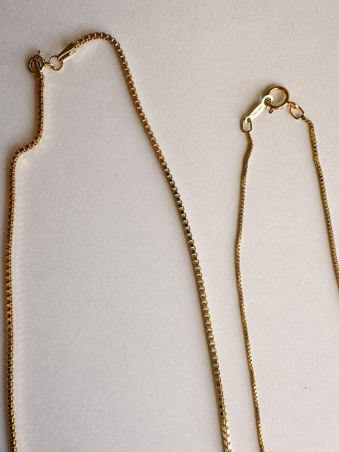 14K Gold Filled Box Chain - Thick