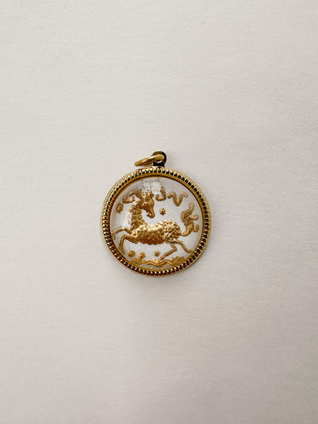 Vintage Glass Zodiac Charms - Medium