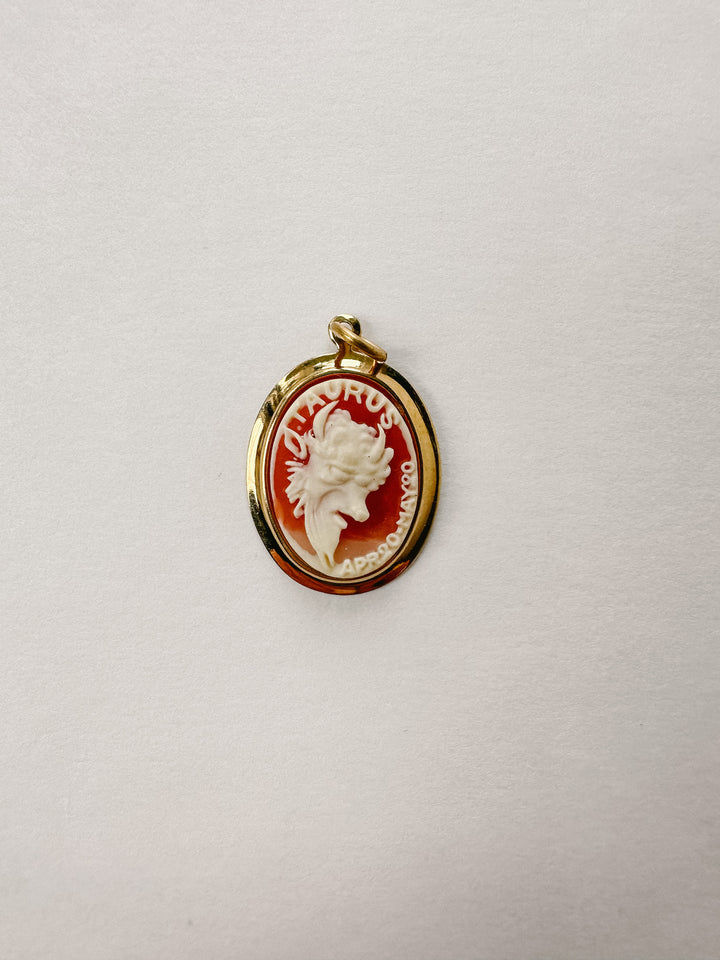 Vintage Cameo Zodiac Charms