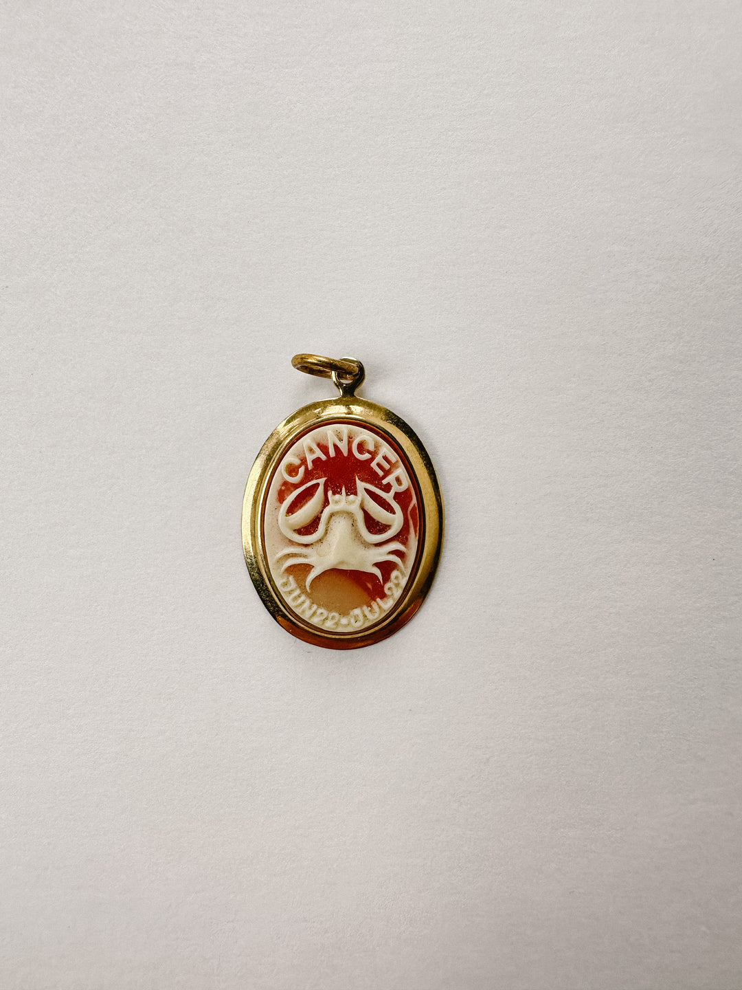 Vintage Cameo Zodiac Charms