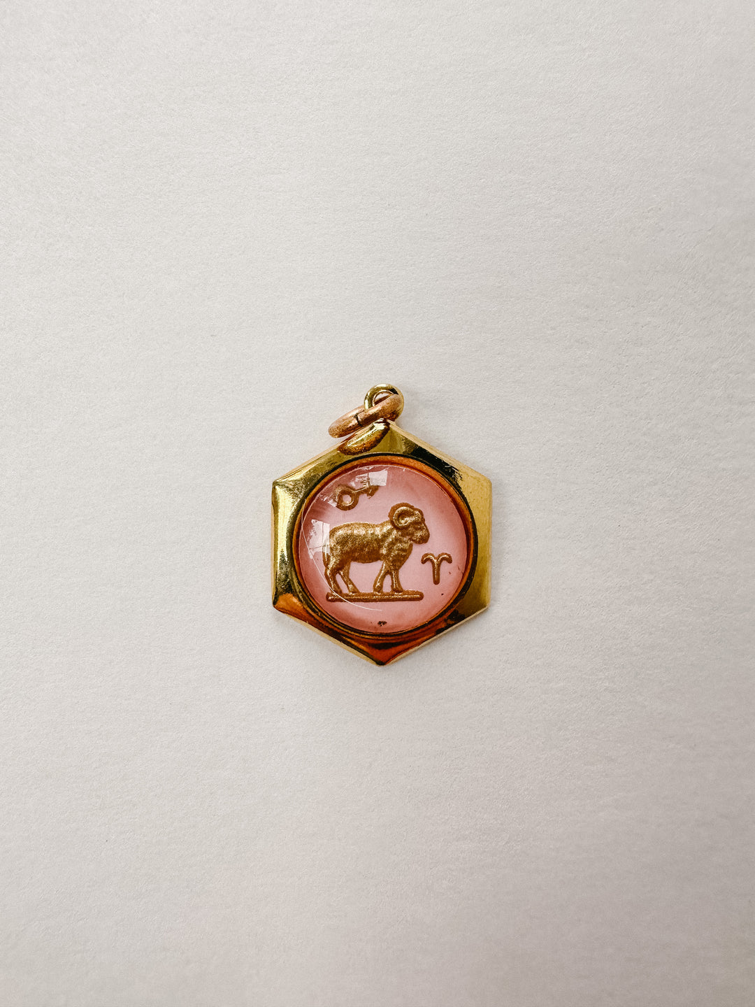 Vintage Glass Zodiac Charms - Small