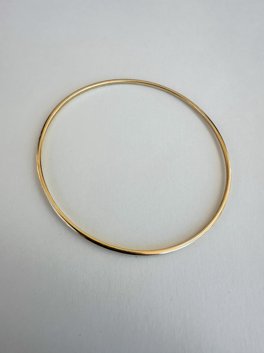 Classic Gold Bangle Bracelet