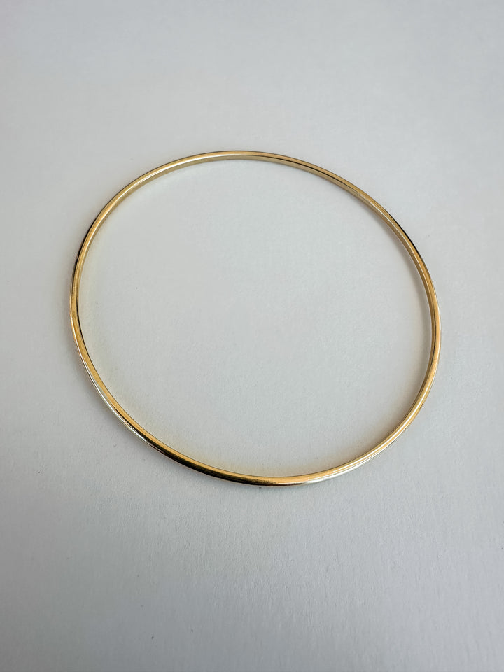 Classic Gold Bangle Bracelet