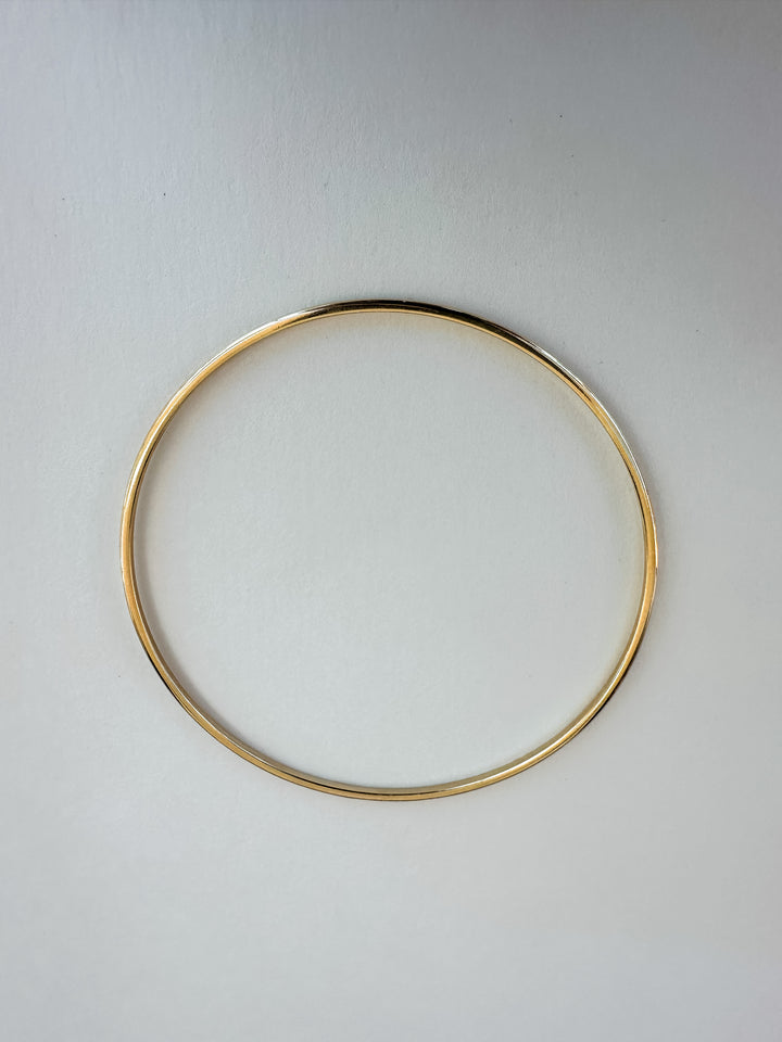 Classic Gold Bangle Bracelet