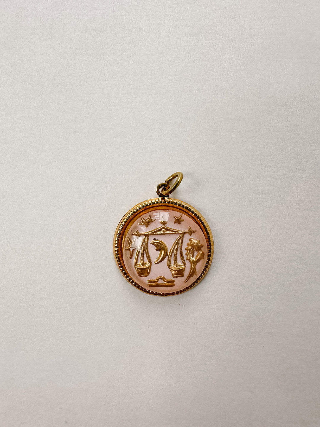 Vintage Glass Zodiac Charms - Medium