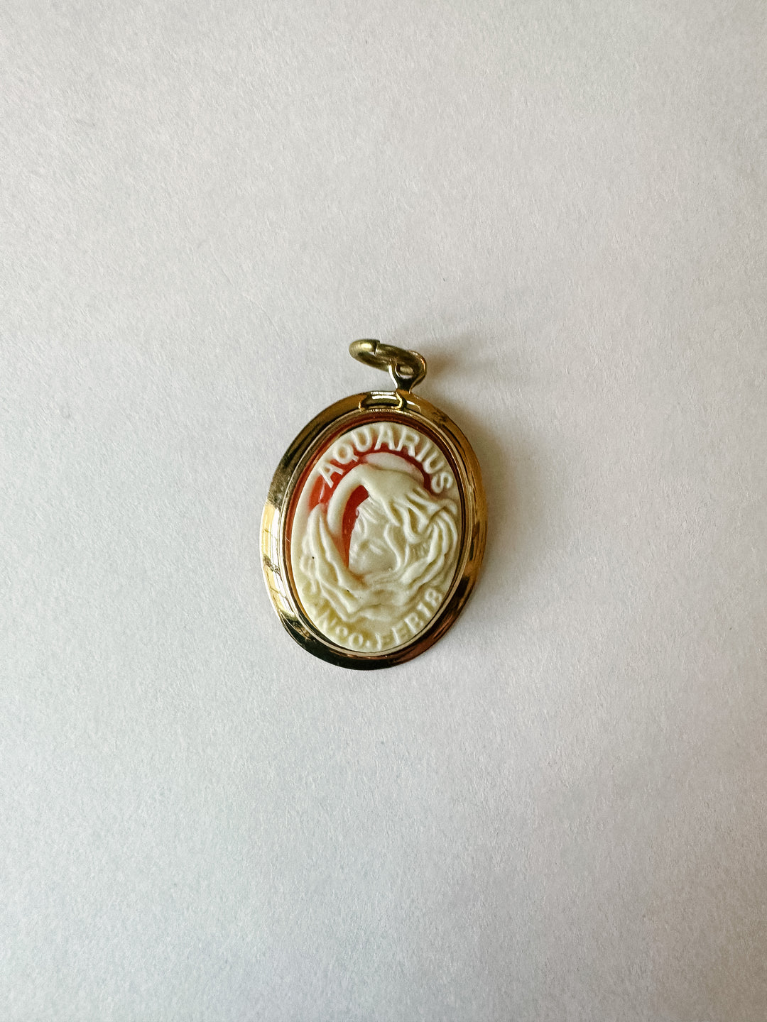 Vintage Cameo Zodiac Charms
