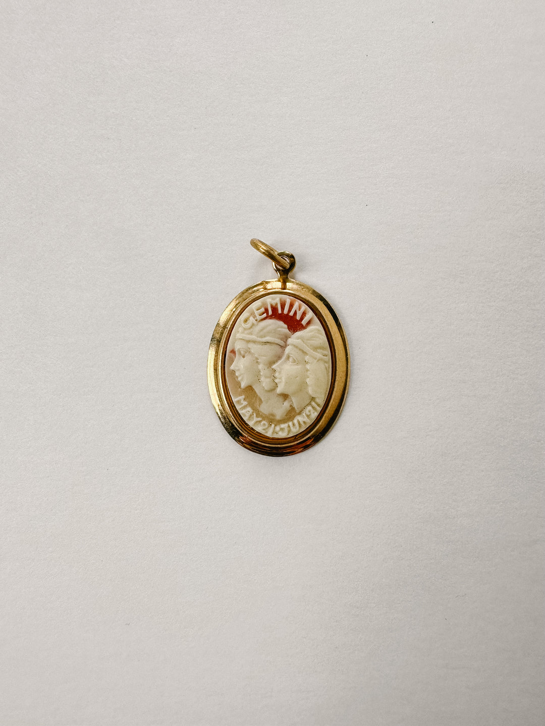 Vintage Cameo Zodiac Charms