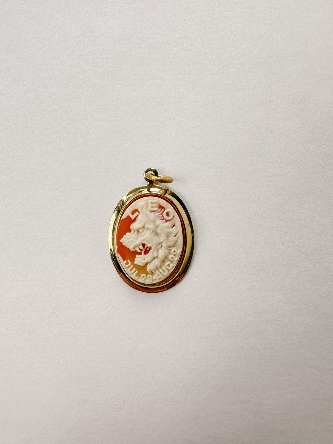 Vintage Cameo Zodiac Charms