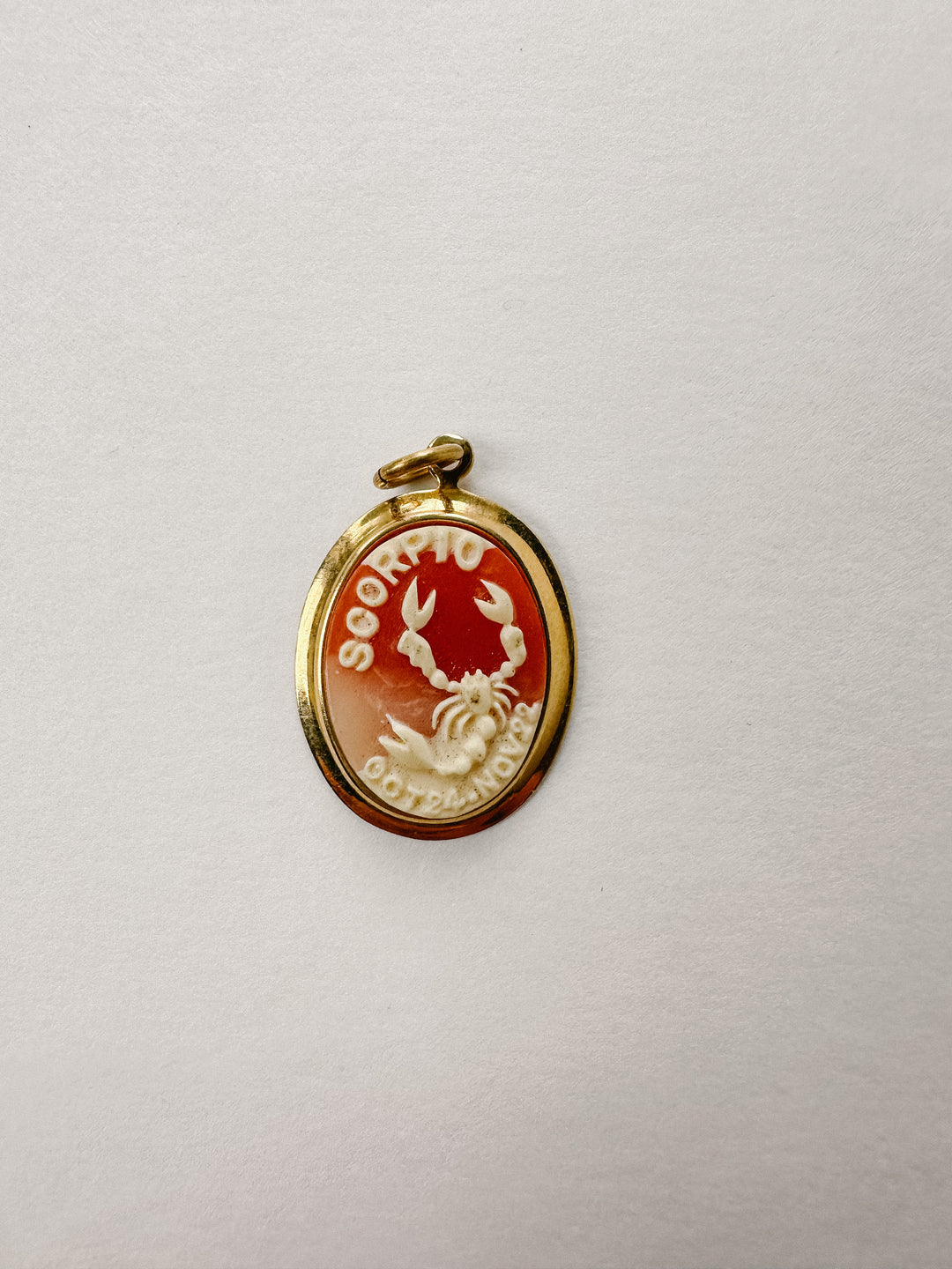 Vintage Cameo Zodiac Charms