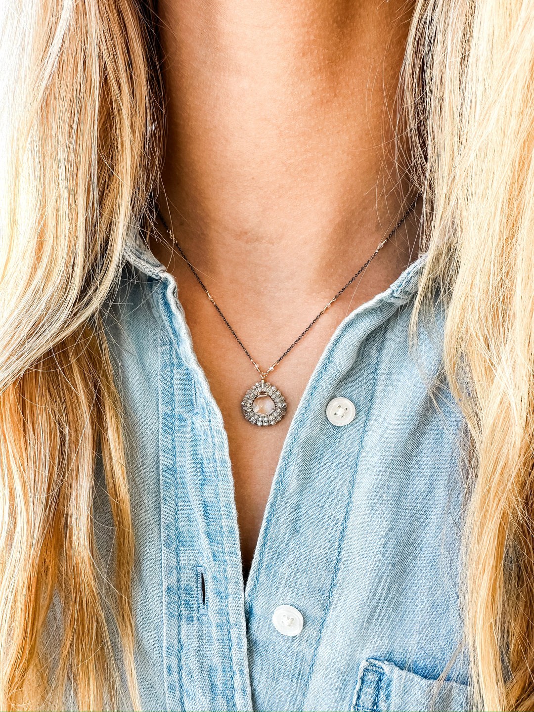 Crystal Pendant Necklace