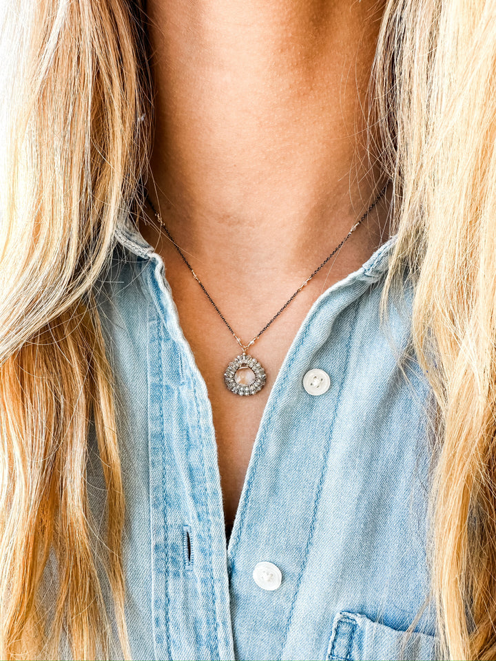 Crystal Pendant Necklace
