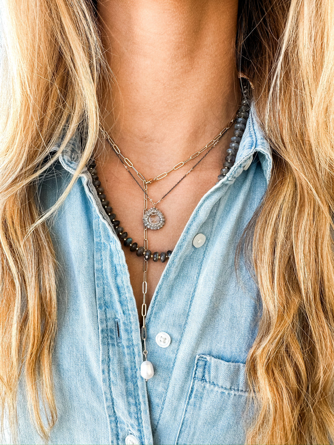 Crystal Pendant Necklace