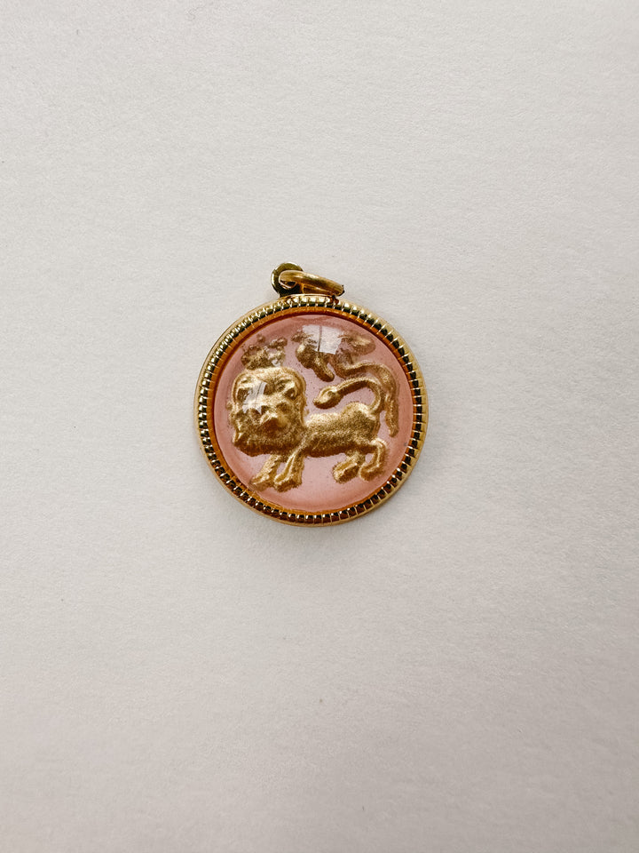 Vintage Glass Zodiac Charms - Medium