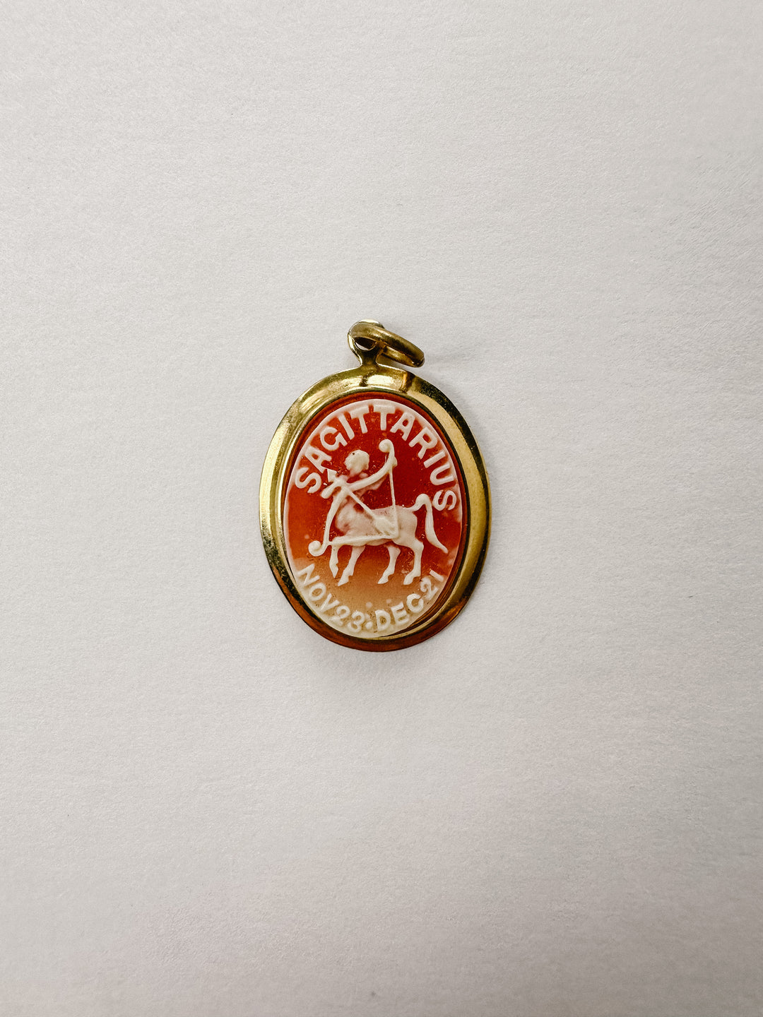 Vintage Cameo Zodiac Charms