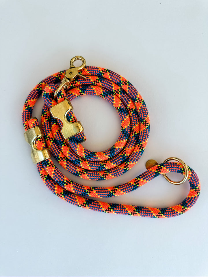 Fuji Rope Leash Orange