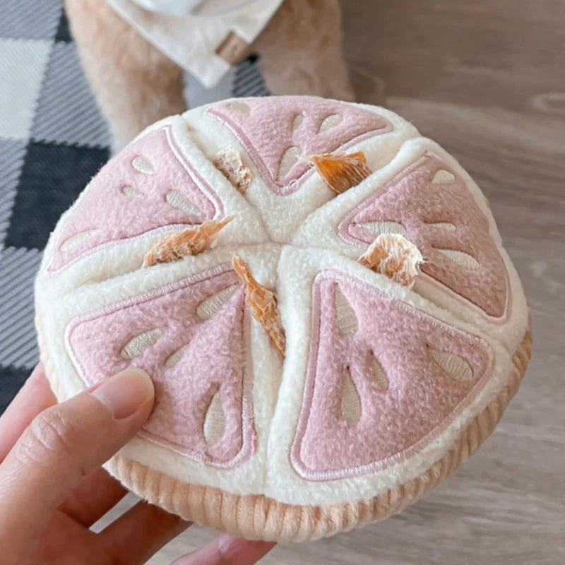 Grapefruit Set Snuffle Toy