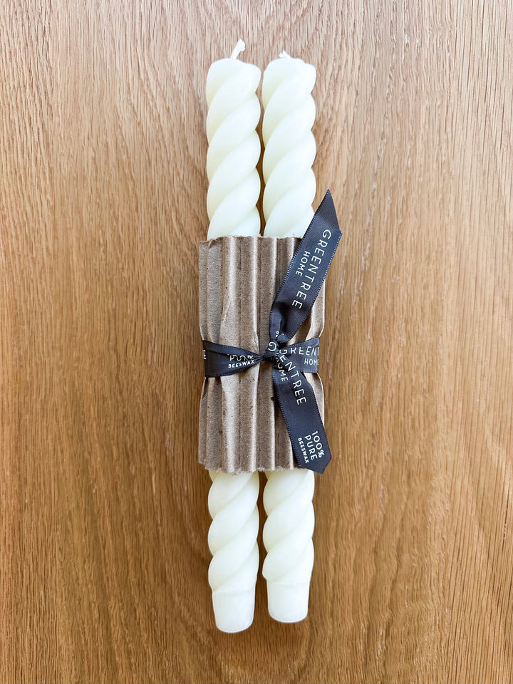 10" Rope Taper Candles