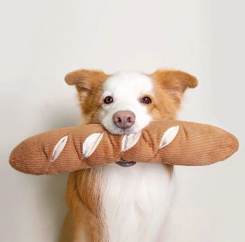 Baguette Dog Toy
