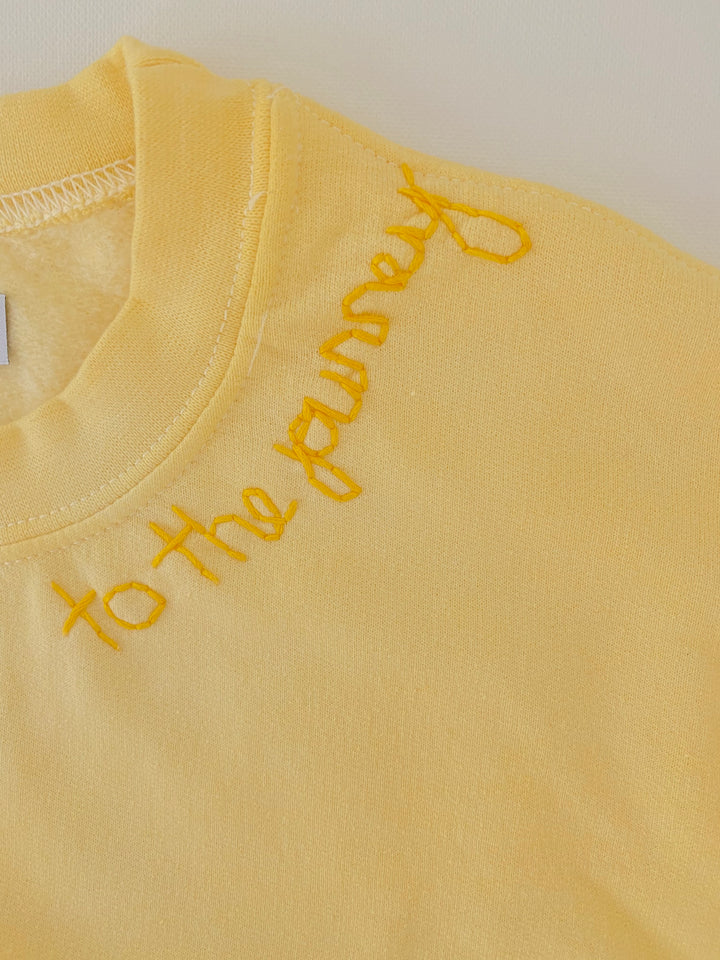 Yellow Dip Dye - Exclusive Tie Dye & Dip Dye Sweatshirts