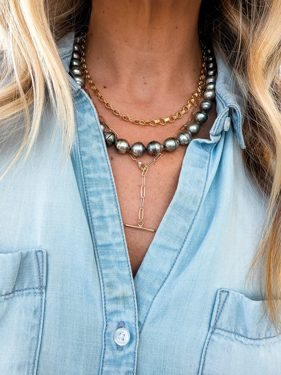 Willow Gold Chain Necklace
