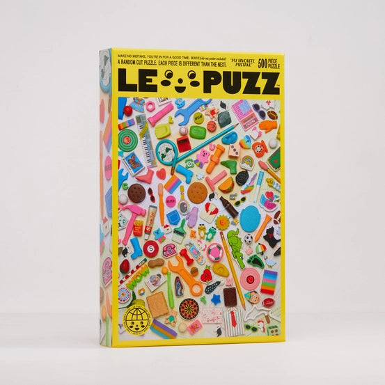 Le Puzz My Favorite Mistake - Colorful Vintage Eraser Puzzle