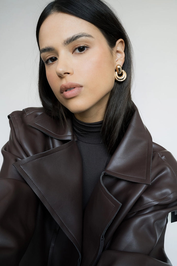 James Gold Statement Earrings