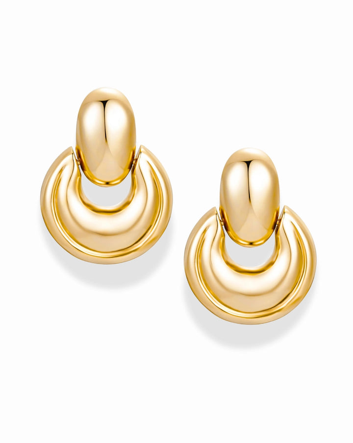 James Gold Statement Earrings