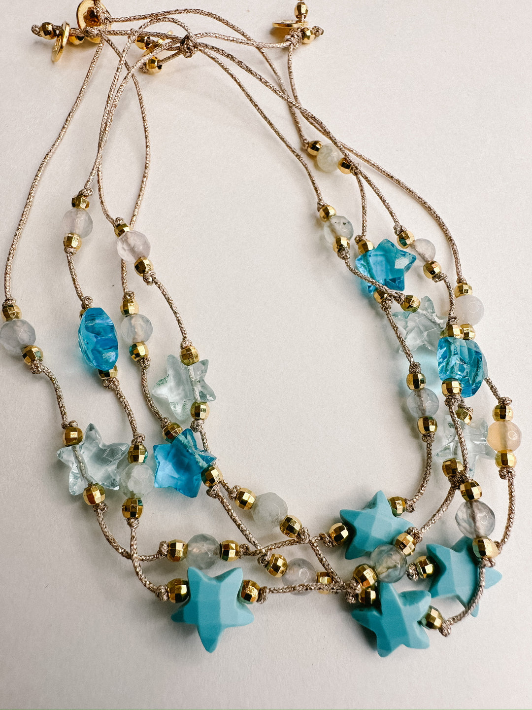 Martha Gemstone Bracelet - Three Stars Turquoise