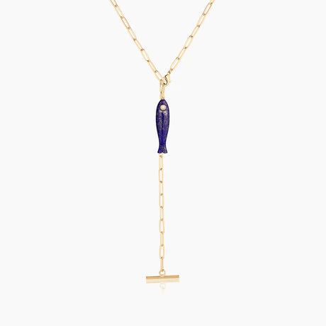 Fortuna Lapis Fish Charm