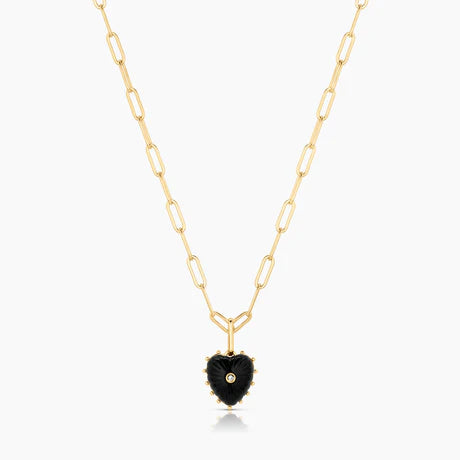 Isabel Black Onyx Charm