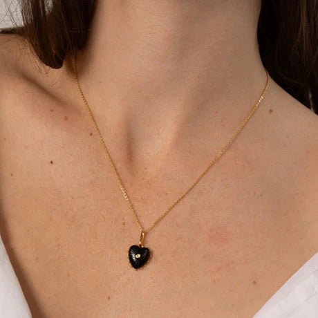 Isabel Black Onyx Charm