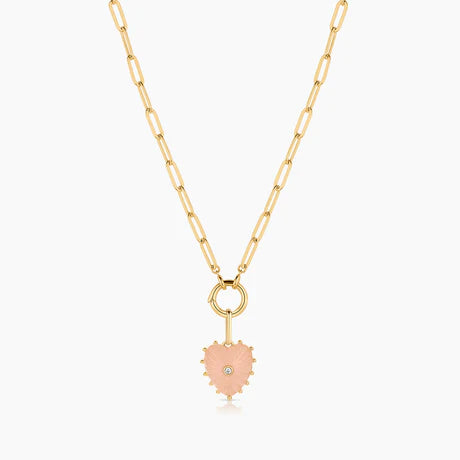 Isabel Pink Jade Charm