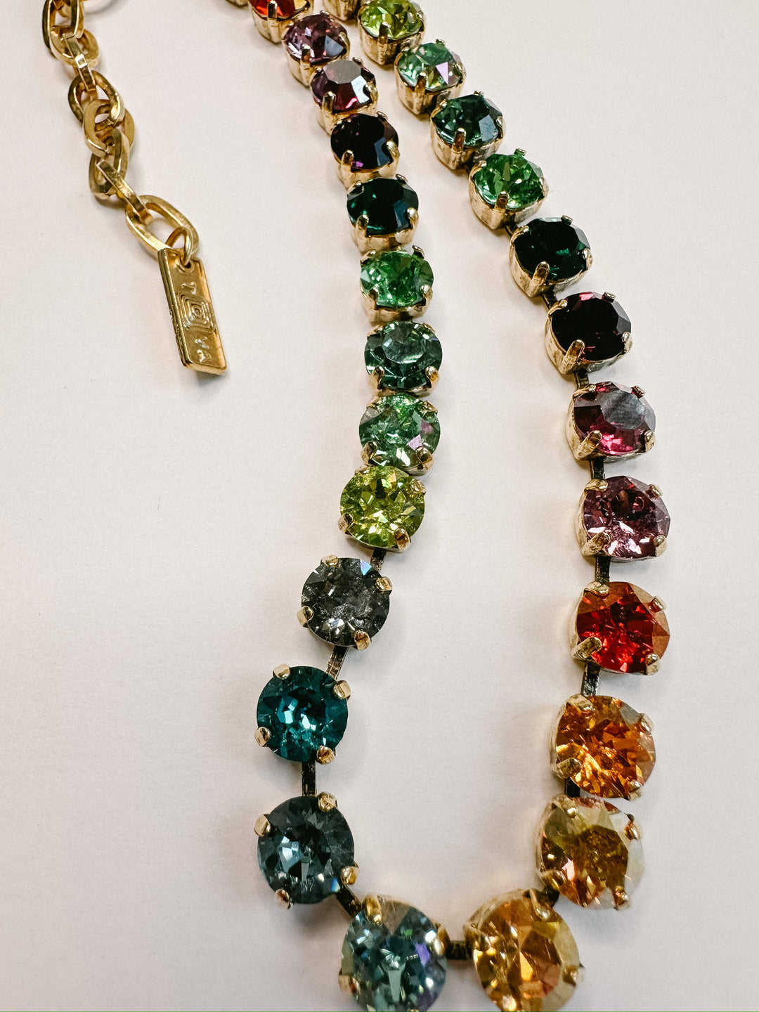 Oakland Crystal Necklace - Earth, Wind, Fire