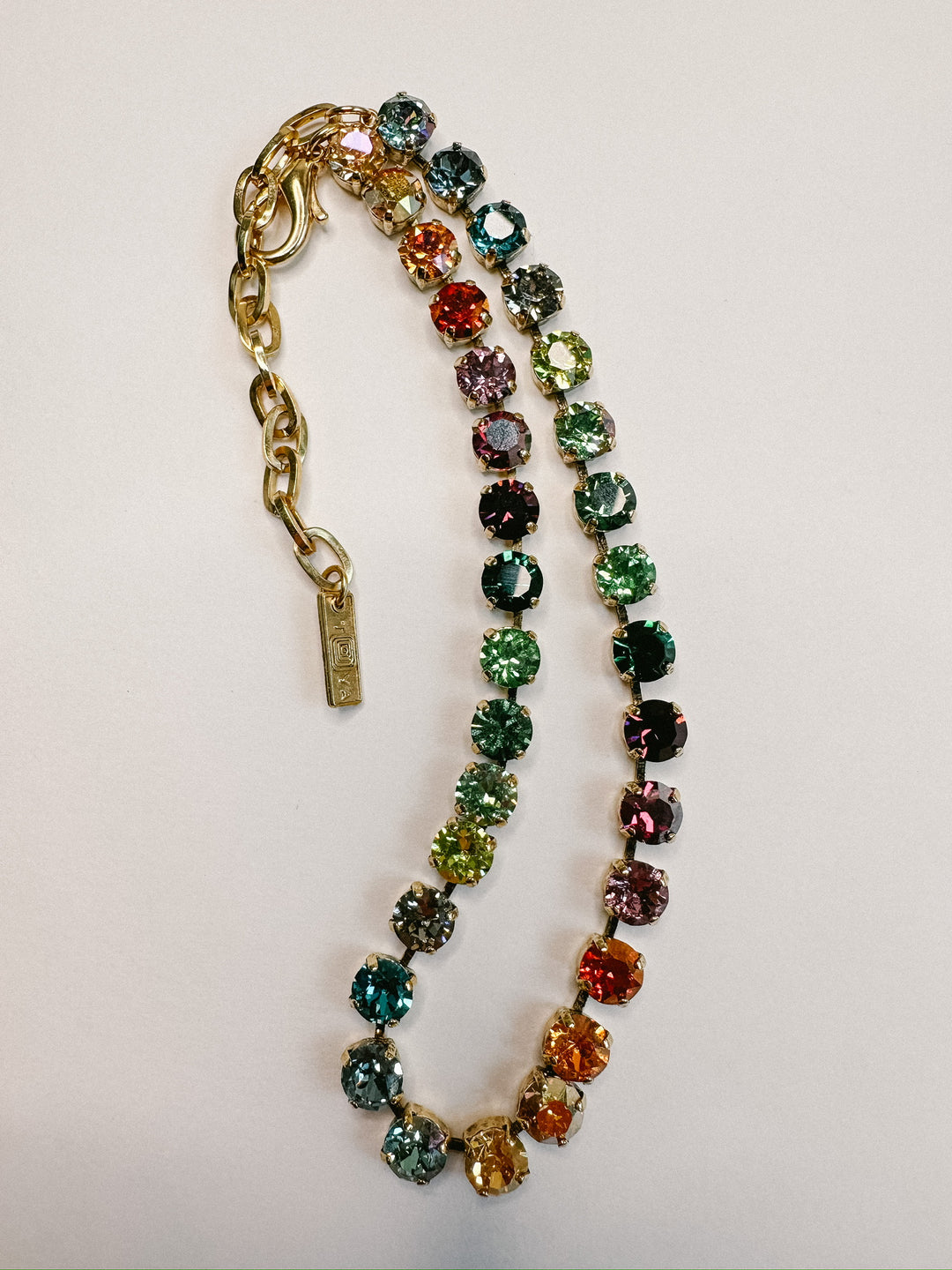 Oakland Crystal Necklace - Earth, Wind, Fire