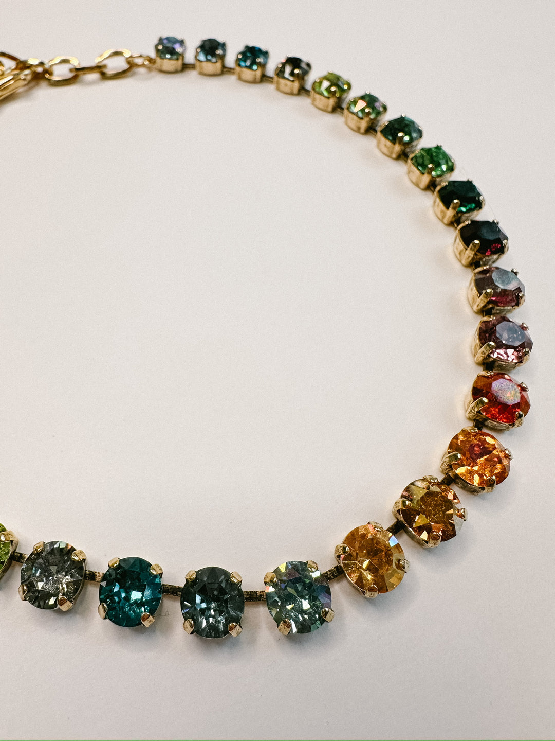 Oakland Crystal Necklace - Earth, Wind, Fire