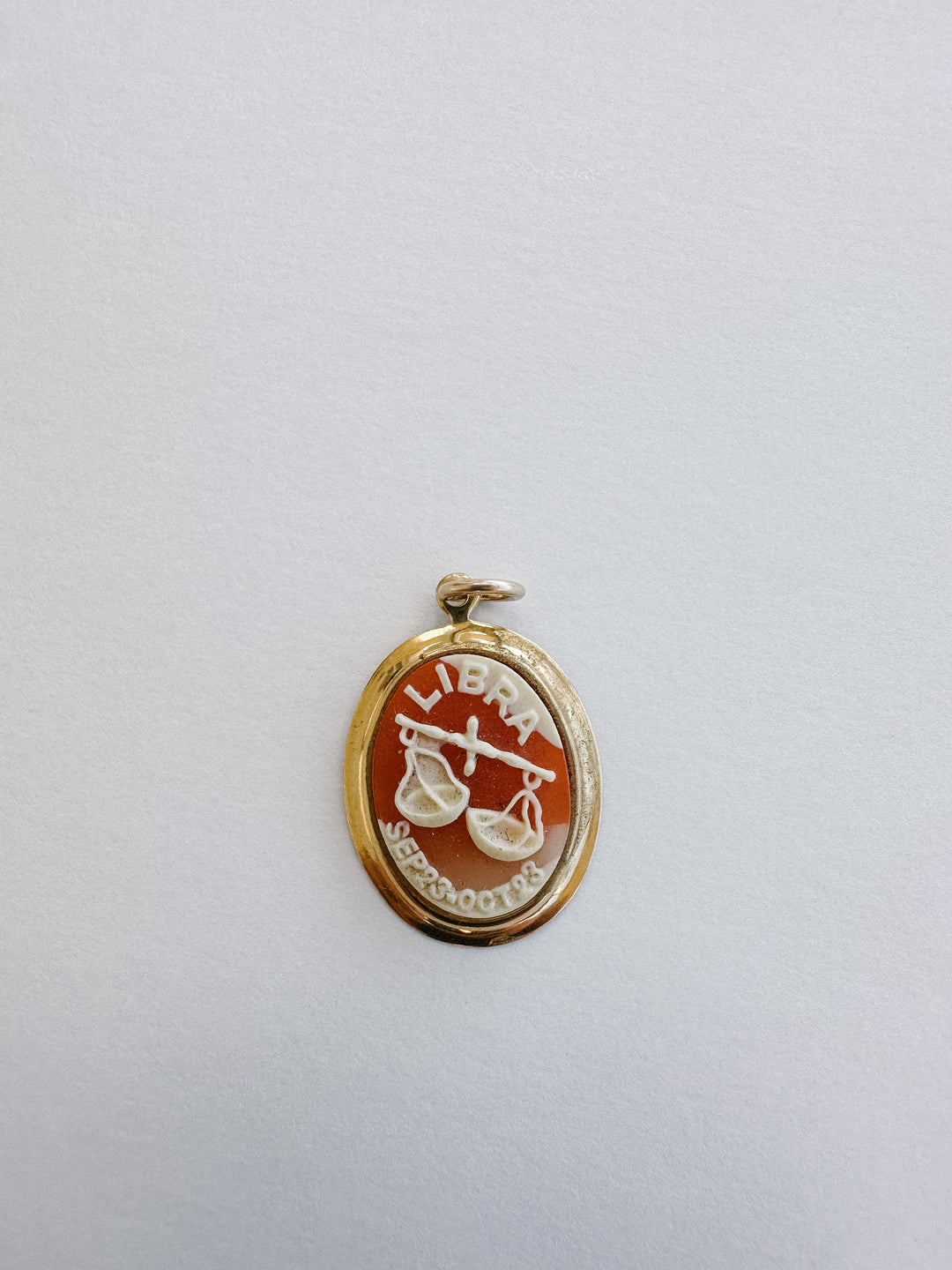 Vintage Cameo Zodiac Charms