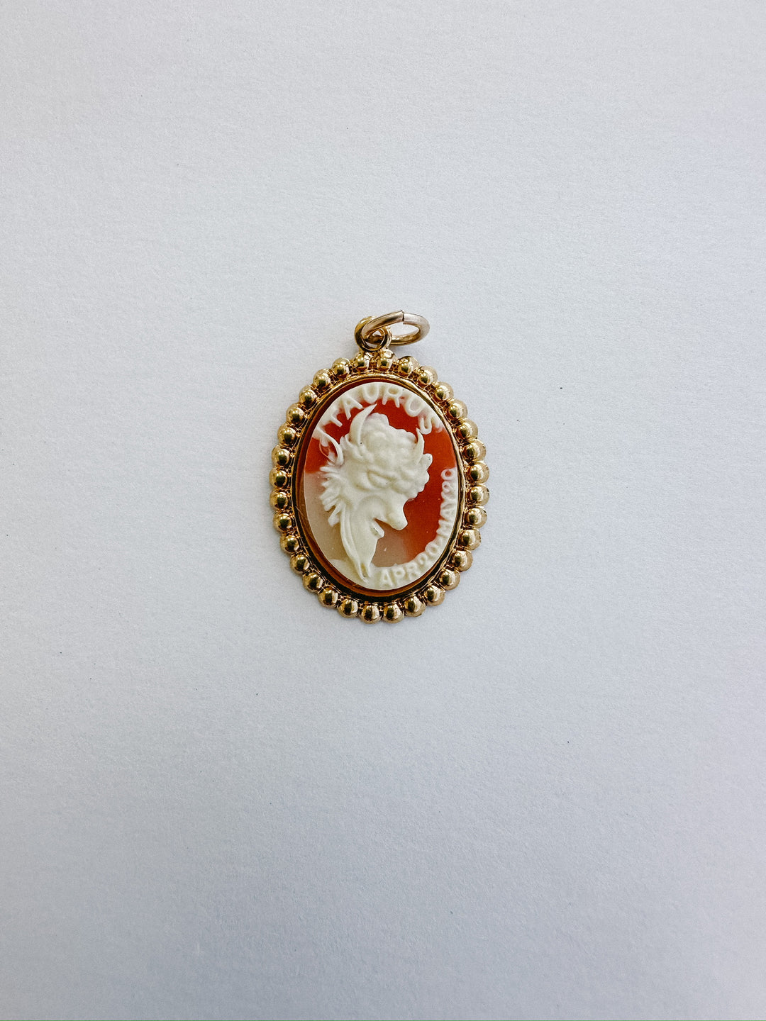 Vintage Cameo Zodiac Charms